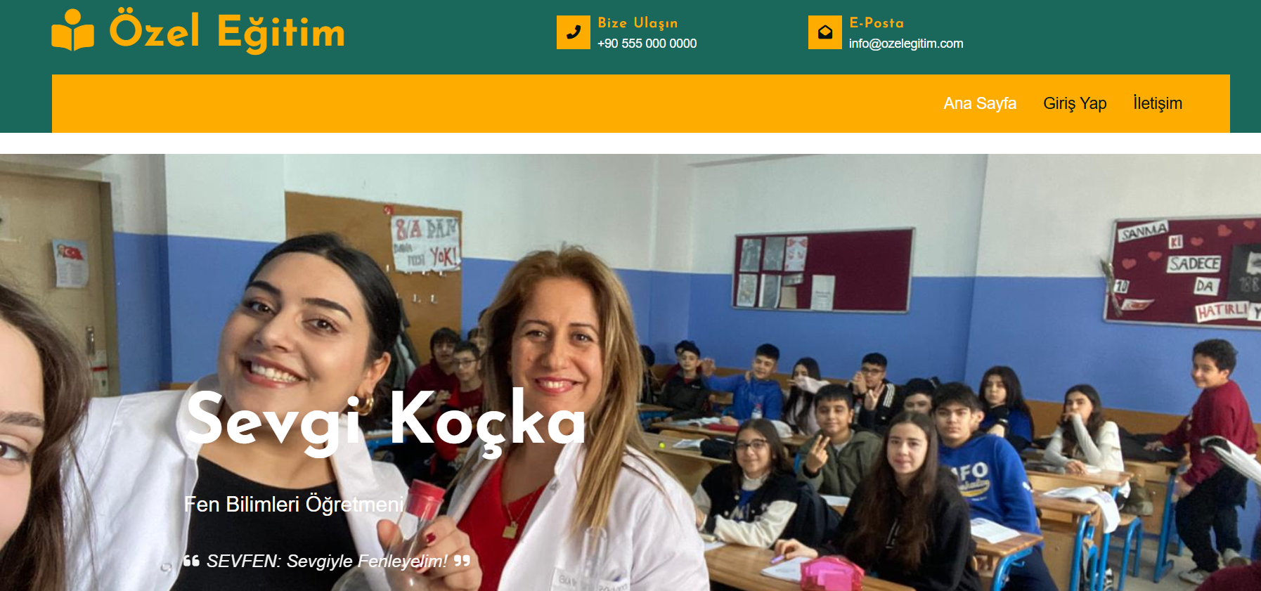 Özel Ders Eğitim Platformu