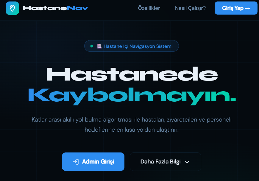 Hastane Navigasyon Sistemi